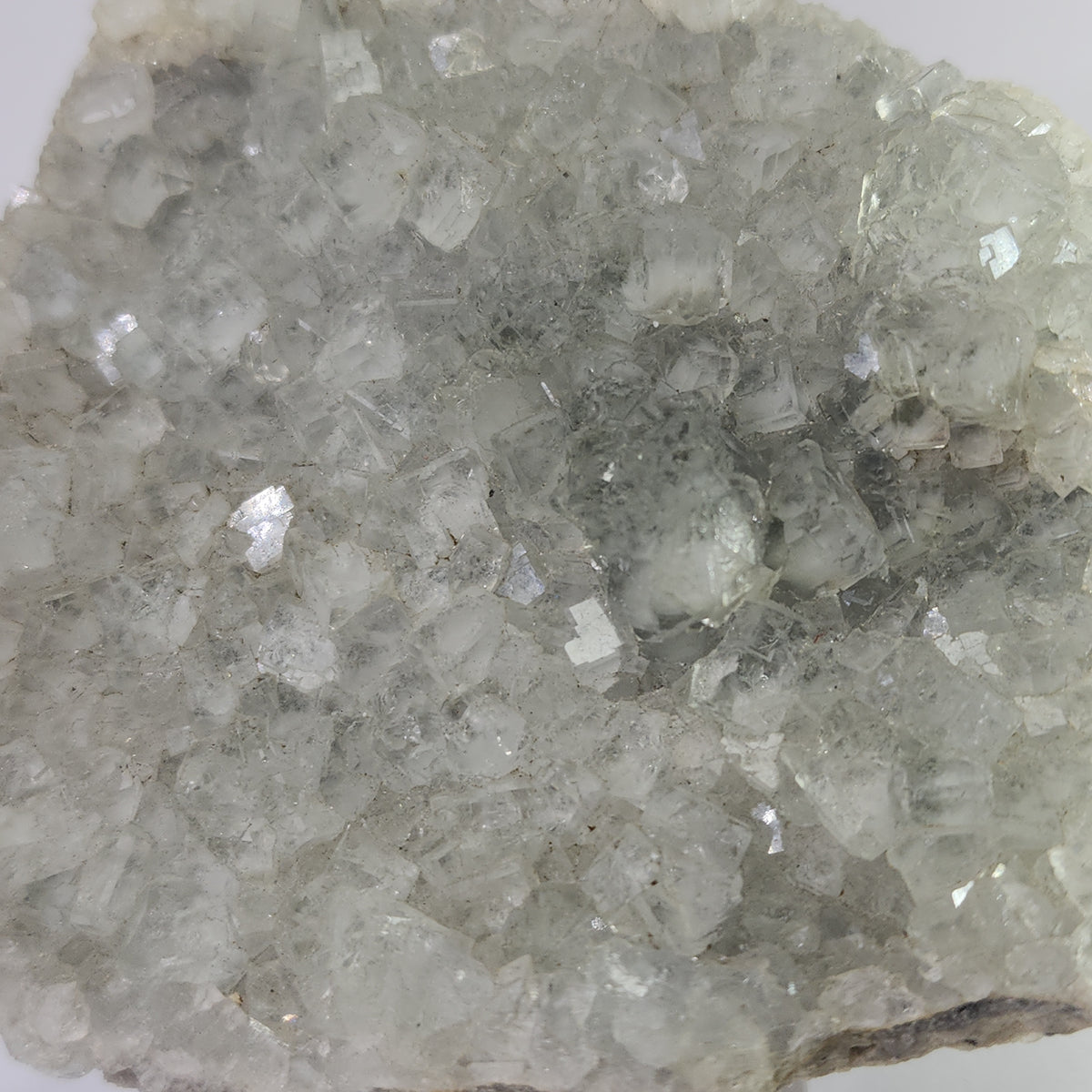 Pale Green-Blue Fluorite on Matrix