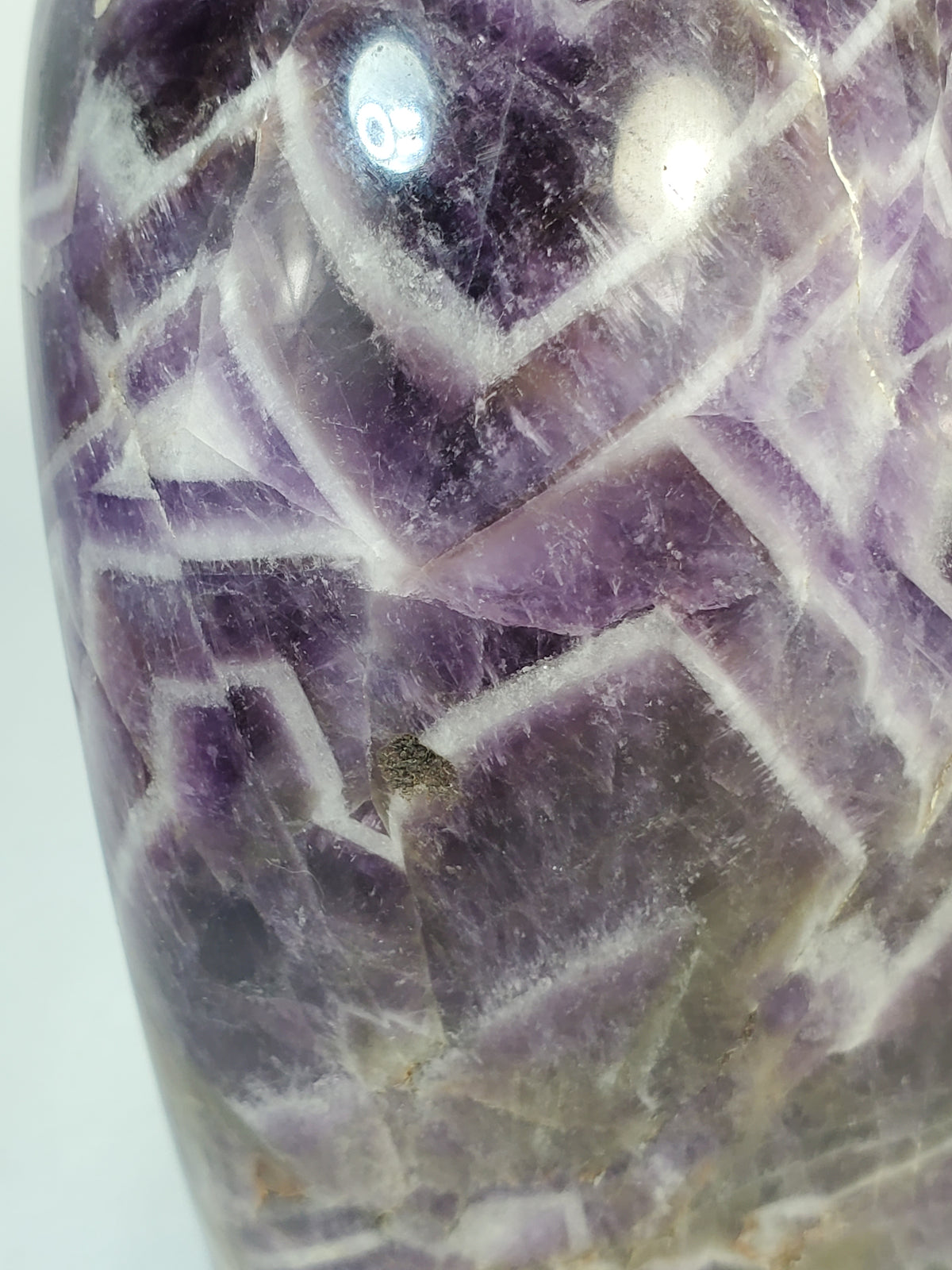 Polished Amethyst Quartz Crystal Freeform from Zambia - Extra Large