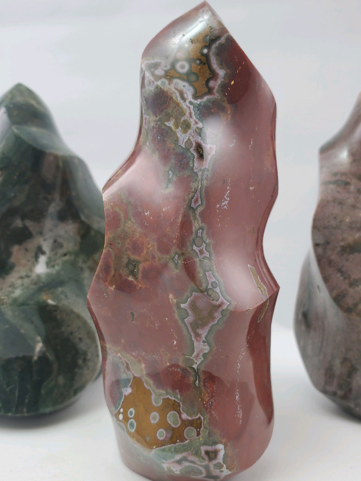 Ocean Jasper Freeforms from Madagascar