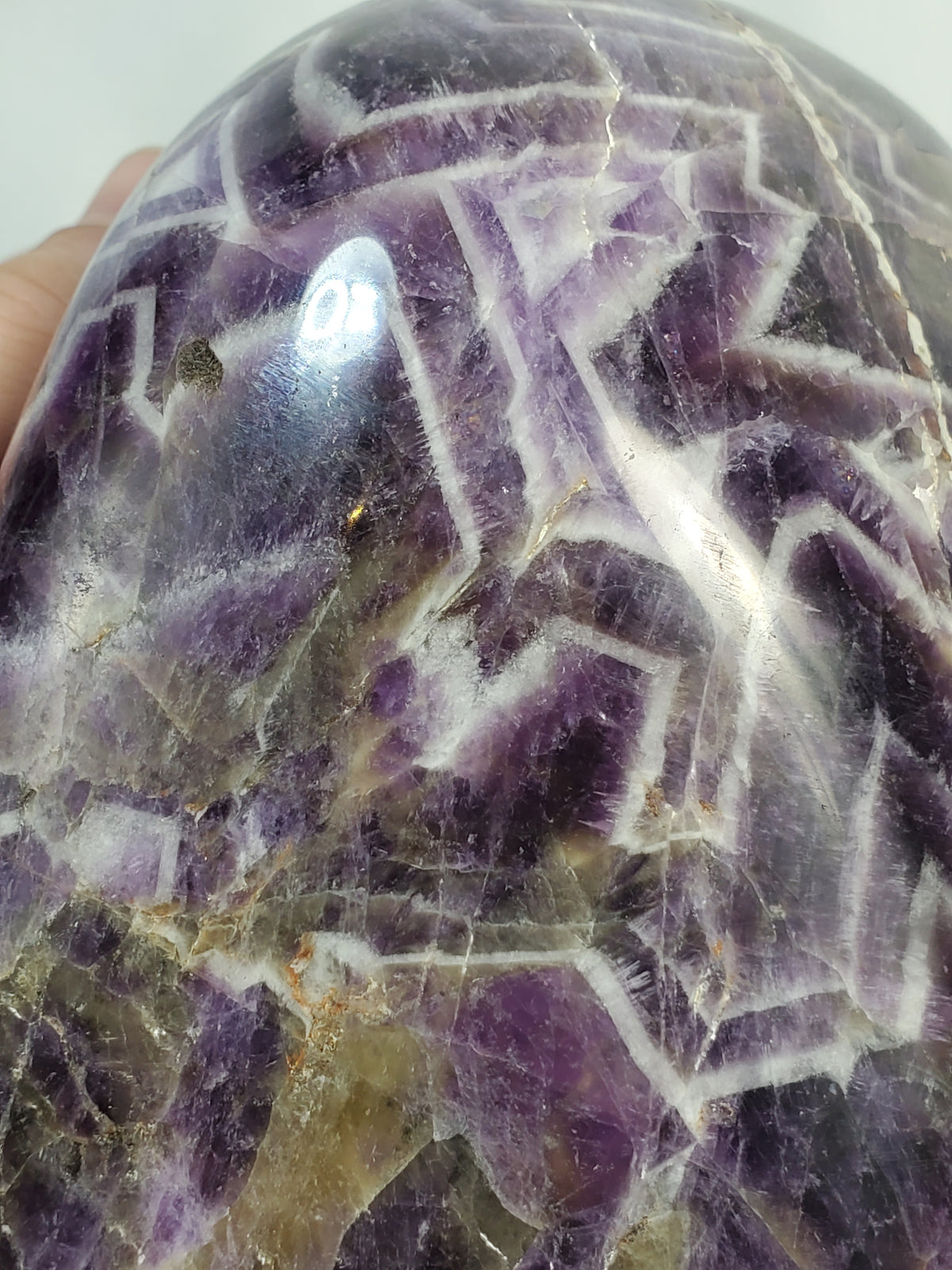 Polished Amethyst Quartz Crystal Freeform from Zambia - Extra Large
