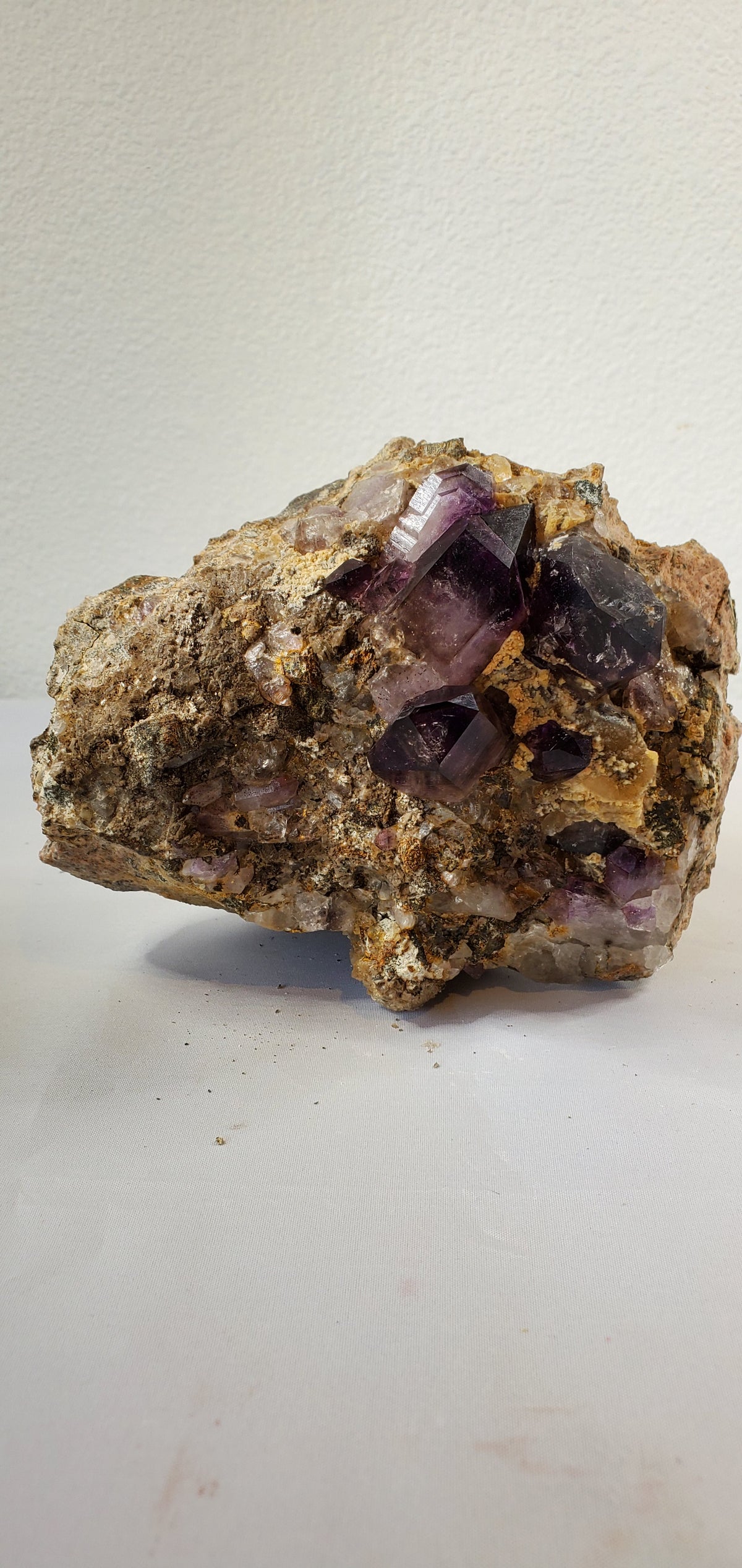 Natural Brandberg Quartz Cluster from Namibia
