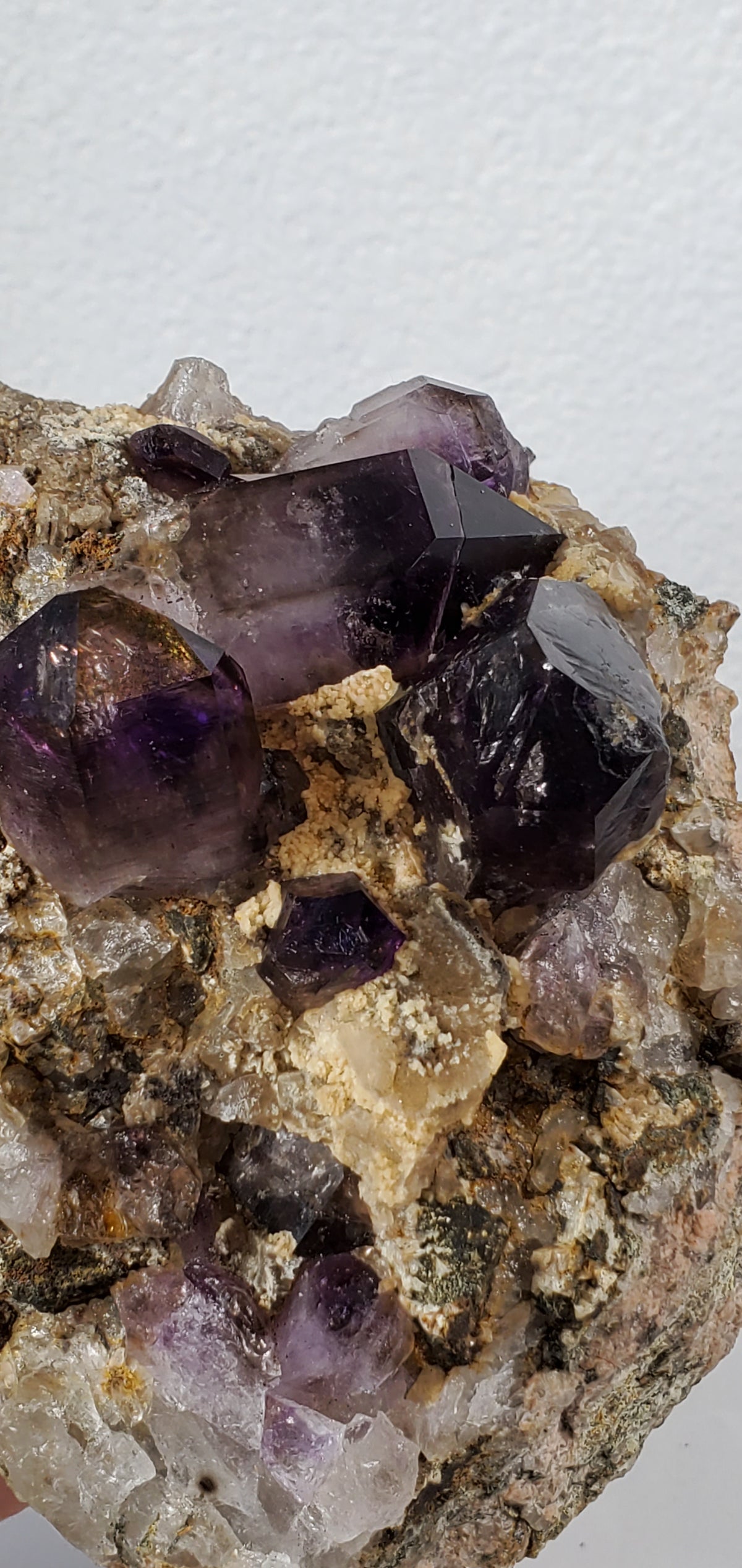 Natural Brandberg Quartz Cluster from Namibia