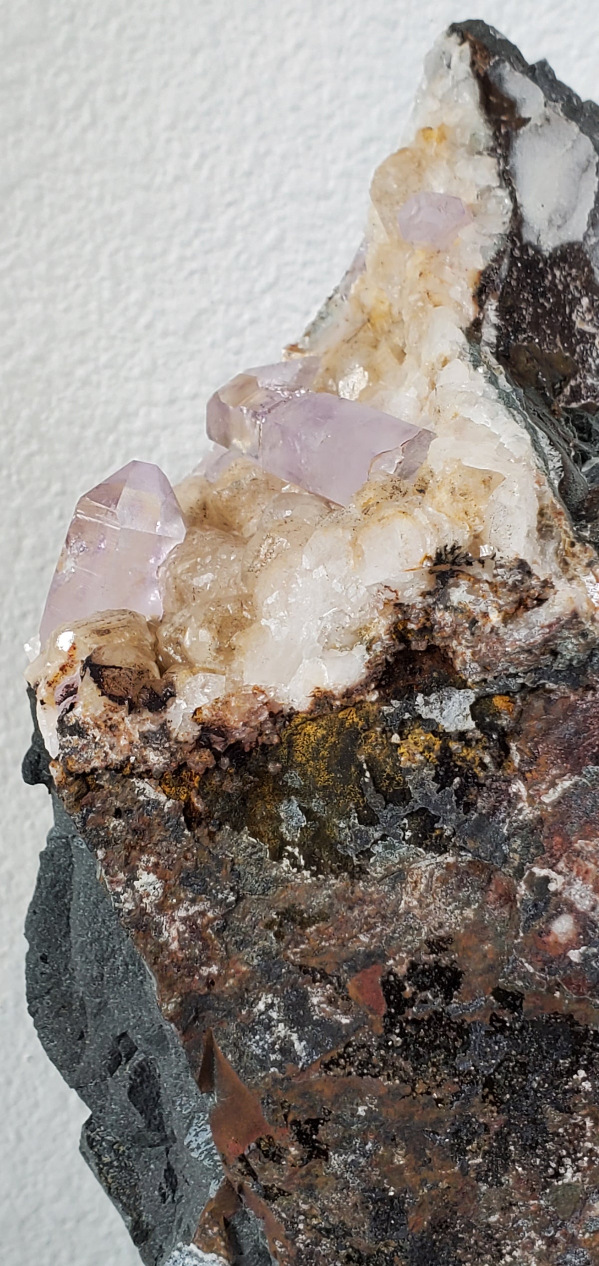Natural Brandberg Quartz Cluster from Namibia