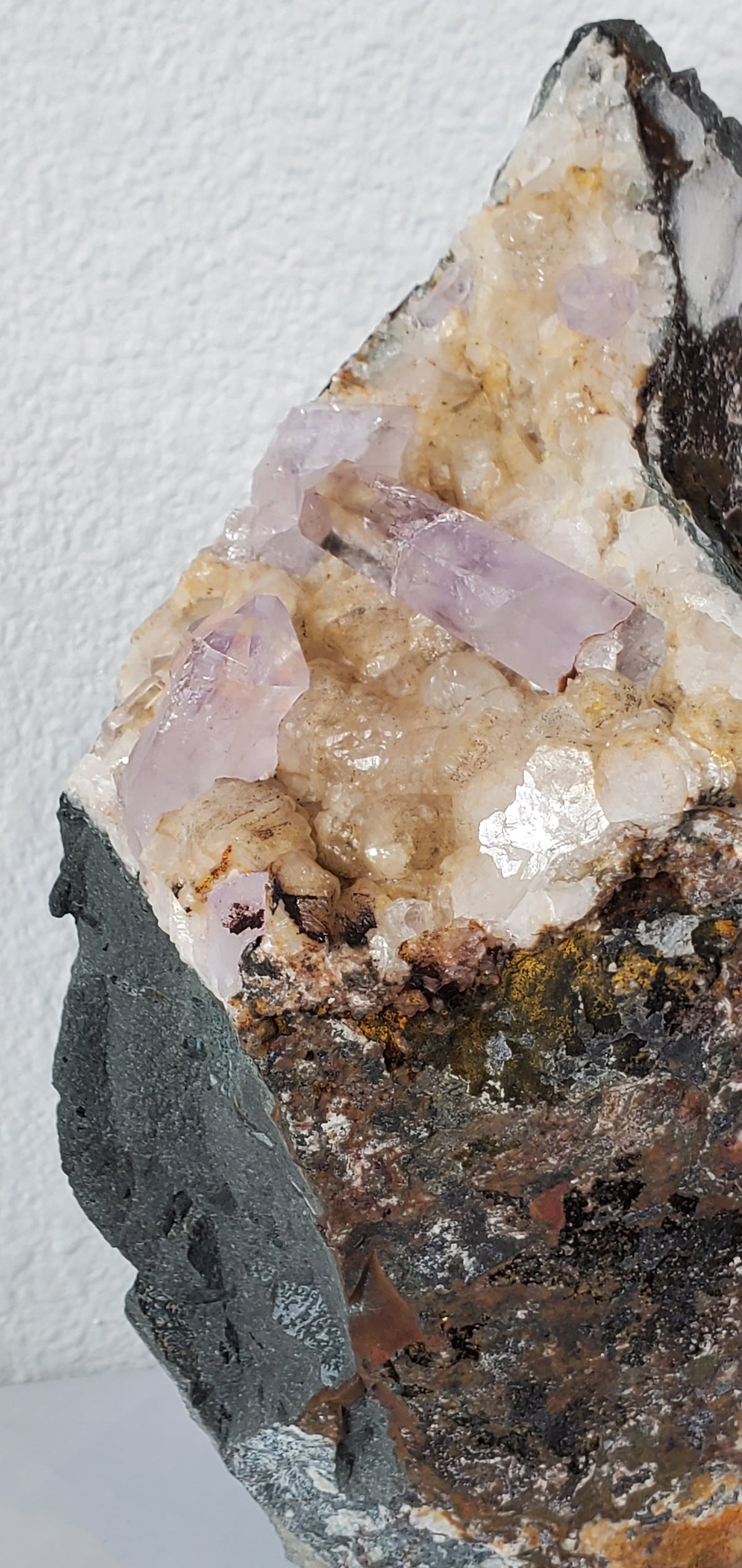 Natural Brandberg Quartz Cluster from Namibia