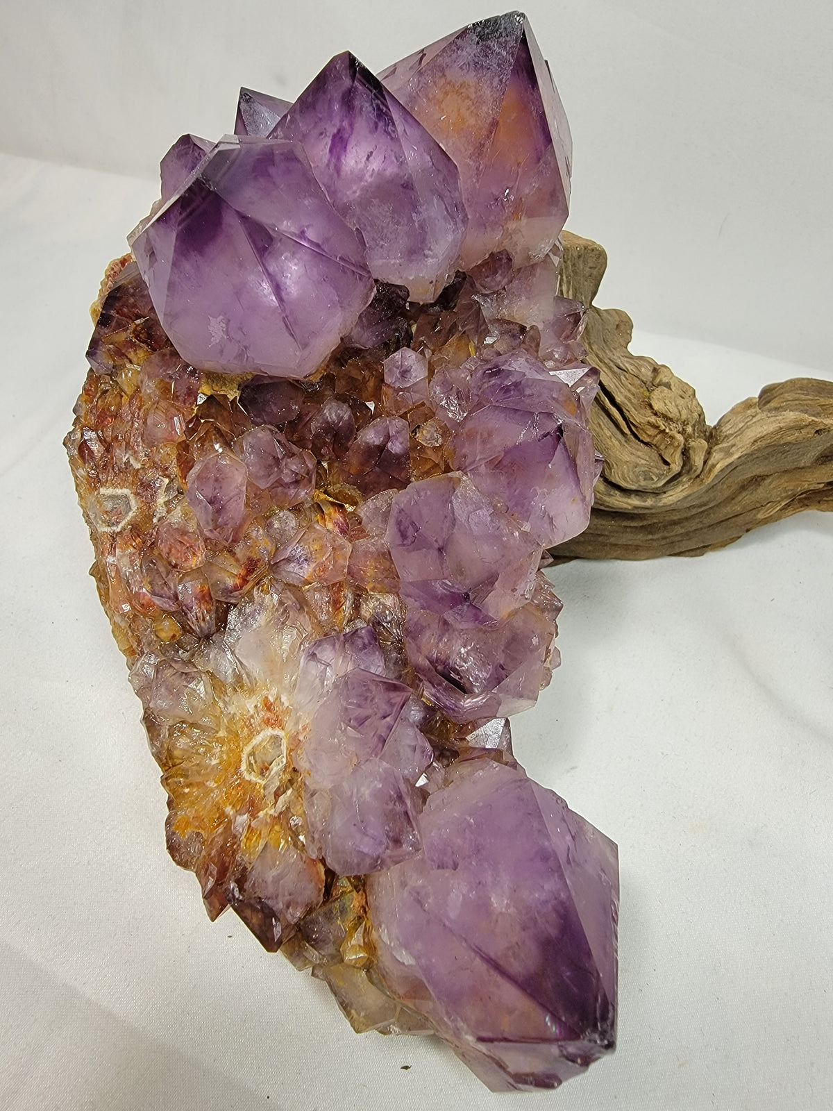 Natural Amethyst Quartz Cluster from South Africa