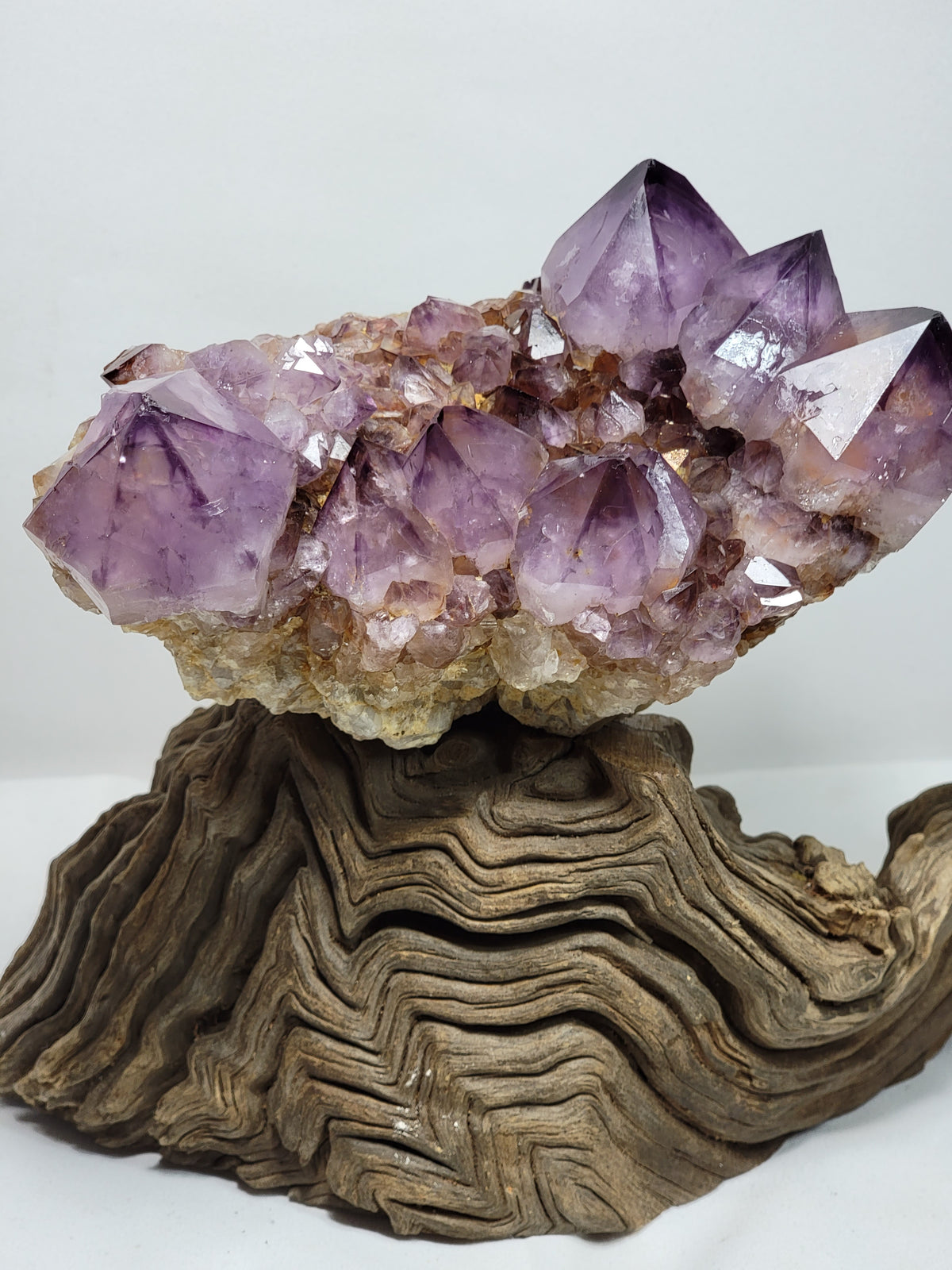 Natural Amethyst Quartz Cluster from South Africa
