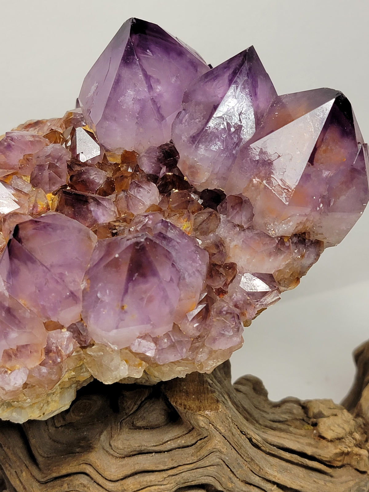 Natural Amethyst Quartz Cluster from South Africa