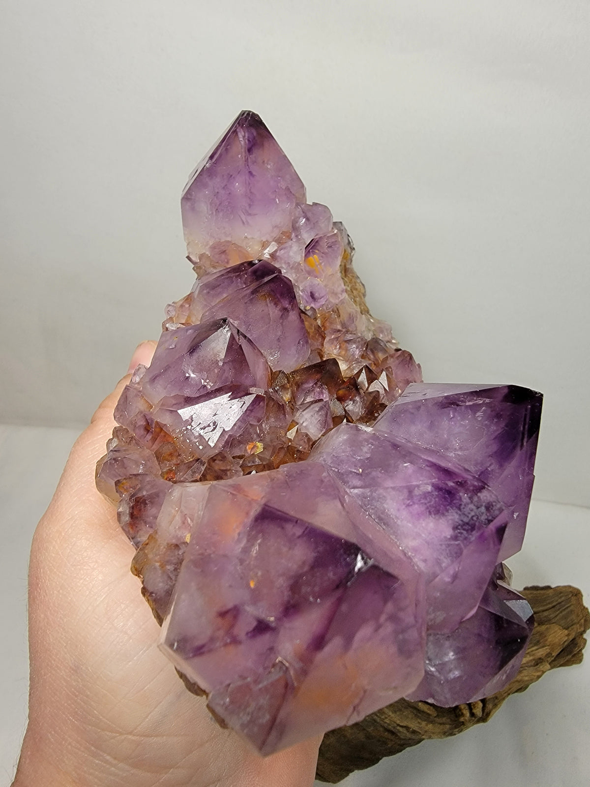 Natural Amethyst Quartz Cluster from South Africa
