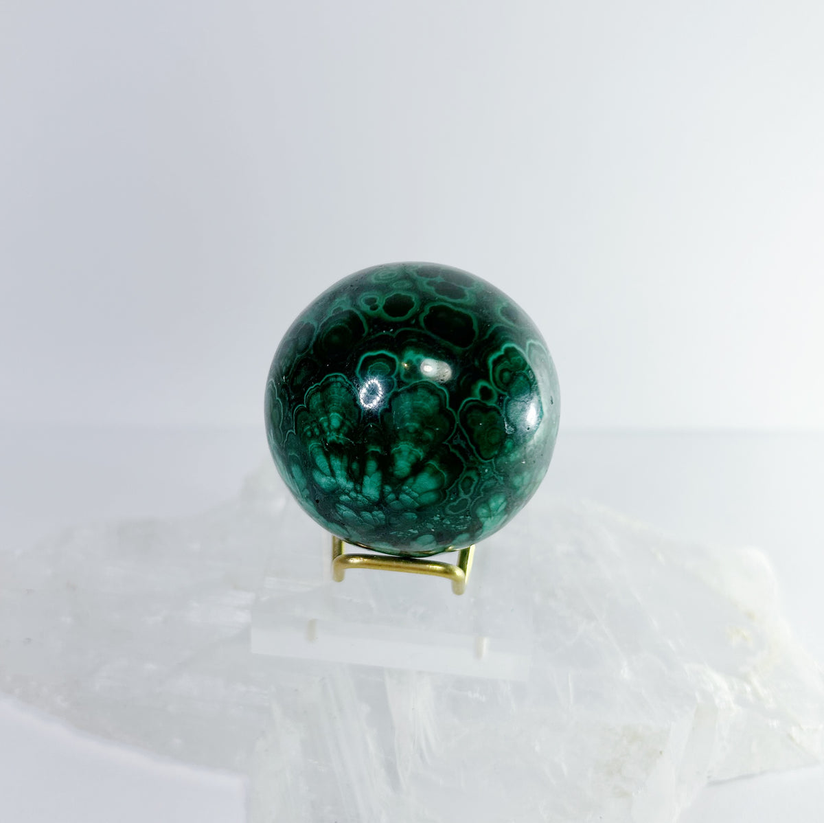 Malachite Spheres - Choose Your Own