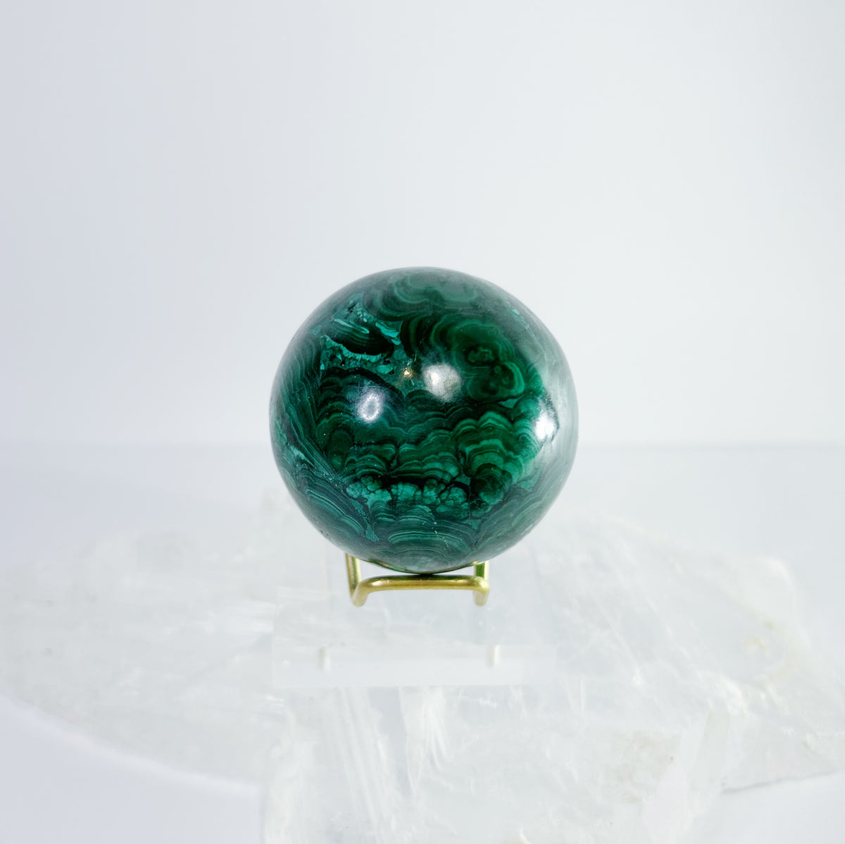 Malachite Spheres - Choose Your Own