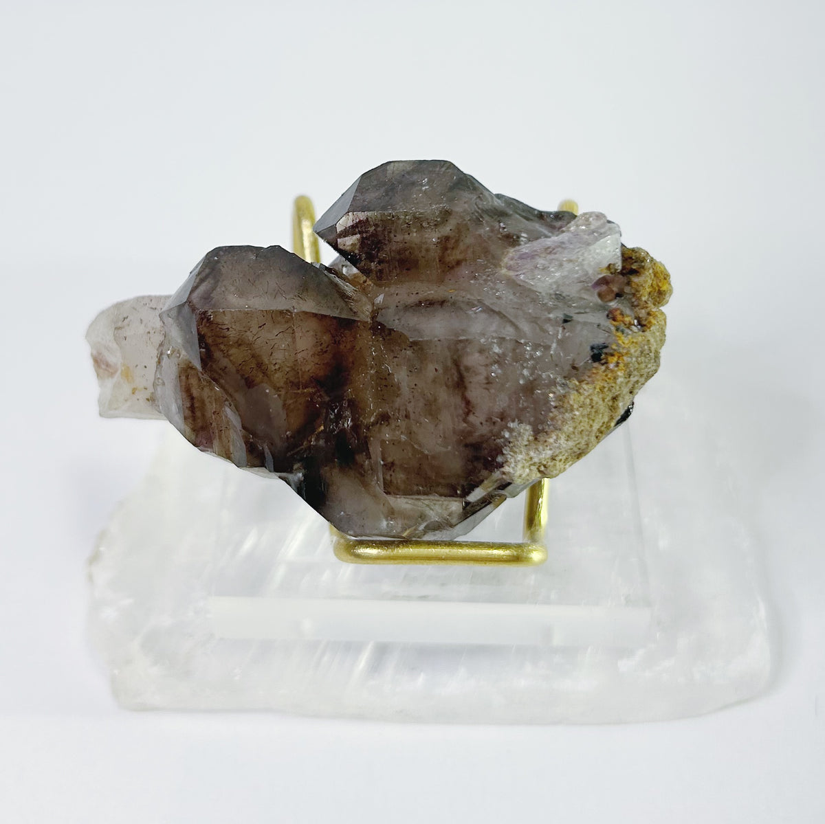 Smoky Amethyst Scepters from Chiredzi Zimbabwe