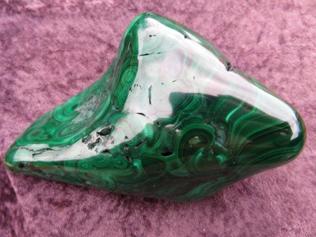 Polished Malachite Specimen from Congo