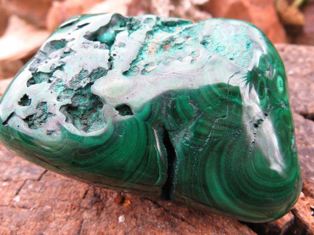 Polished Malachite Specimen from Congo