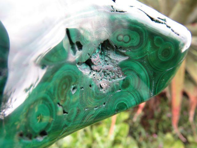 Polished Malachite Specimen from Congo