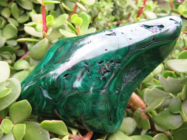 Polished Malachite Specimen from Congo