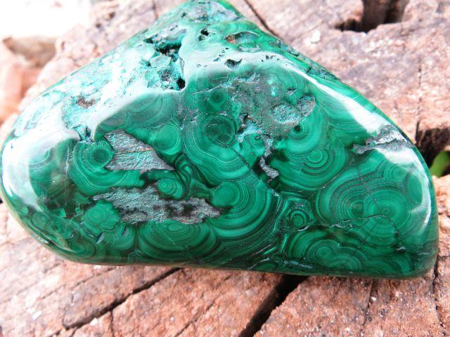 Polished Malachite Specimen from Congo