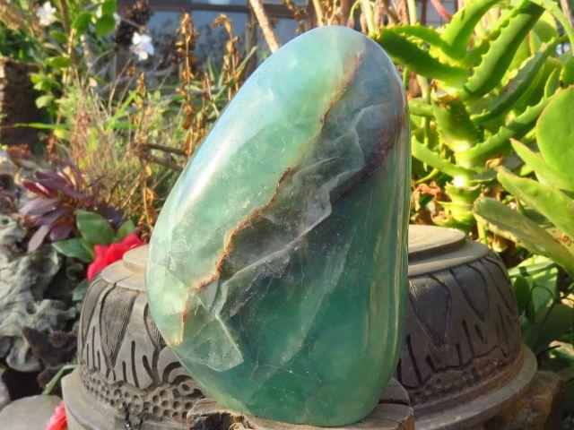 Rainbow Fluorite Standing Freeform from Fish River Canyon, Namibia