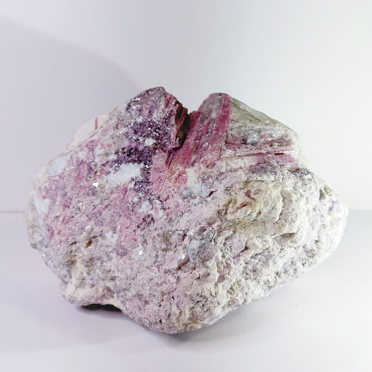 Pink Tourmaline in Matrix Specimen