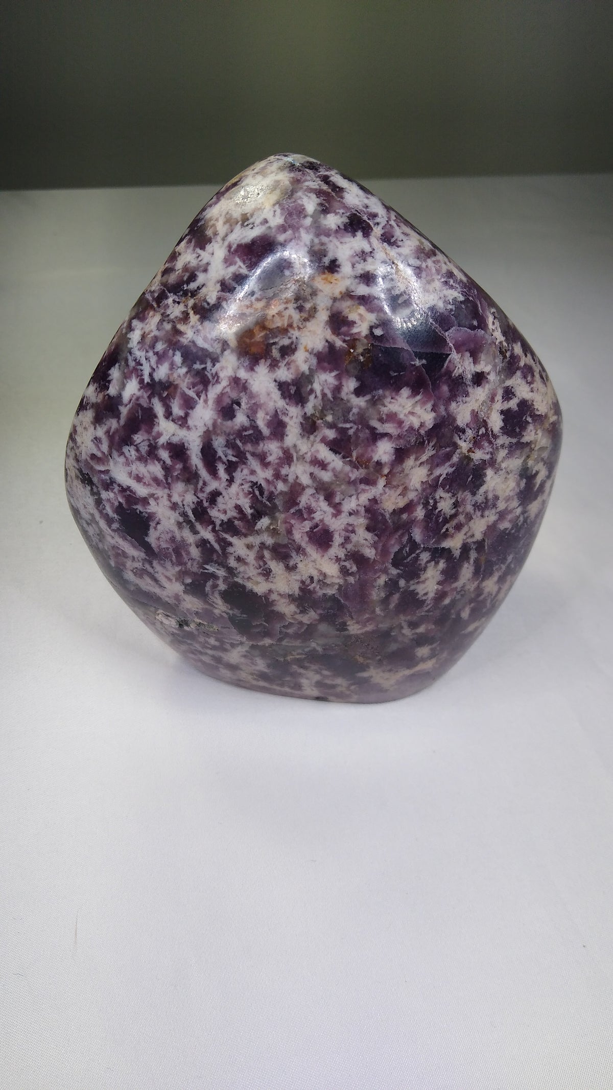 Polished Lepidolite Standing Freeform from Madagascar - Extra Large