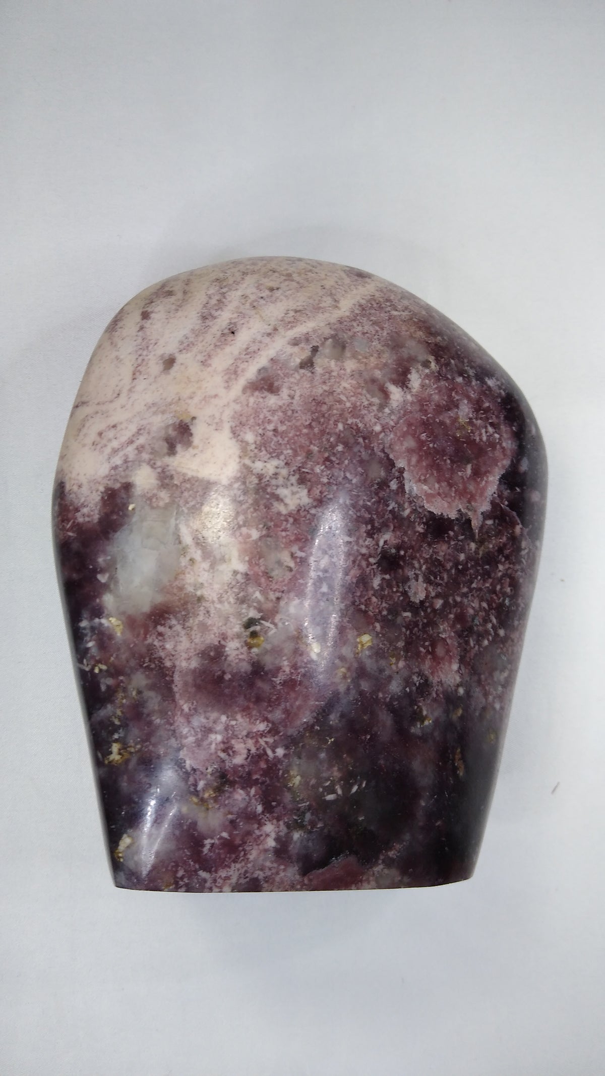 Polished Lepidolite Standing Freeform from Madagascar - Extra Large