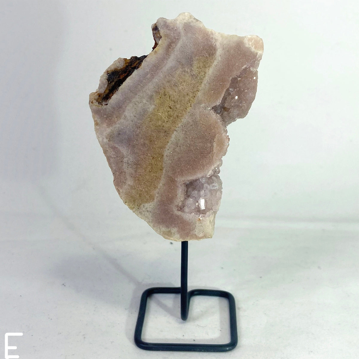 Pink Amethyst with Stand - Small, Medium