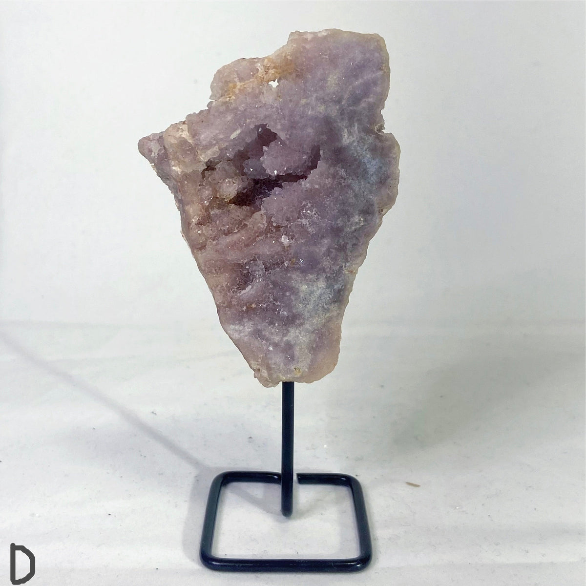 Pink Amethyst with Stand - Small, Medium