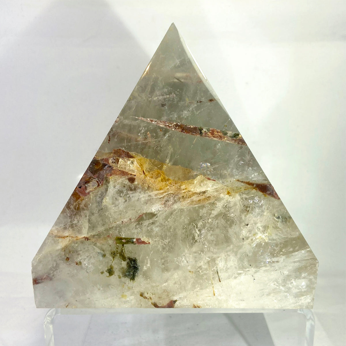 Scenic Quartz Pyramid - Large