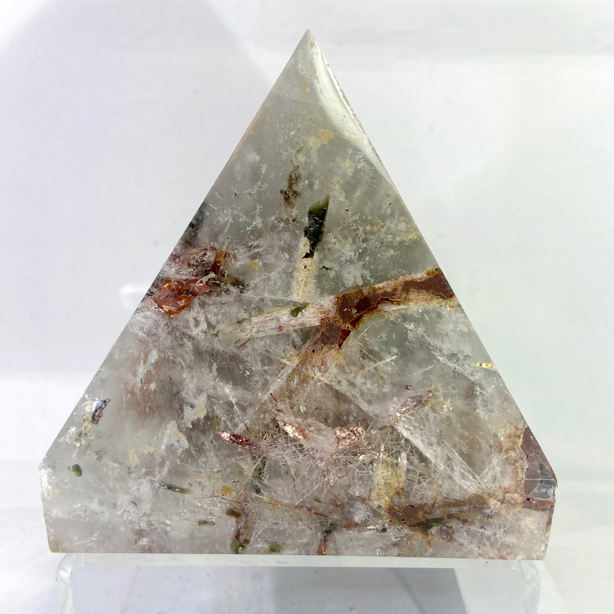 Scenic Quartz Pyramid - Large