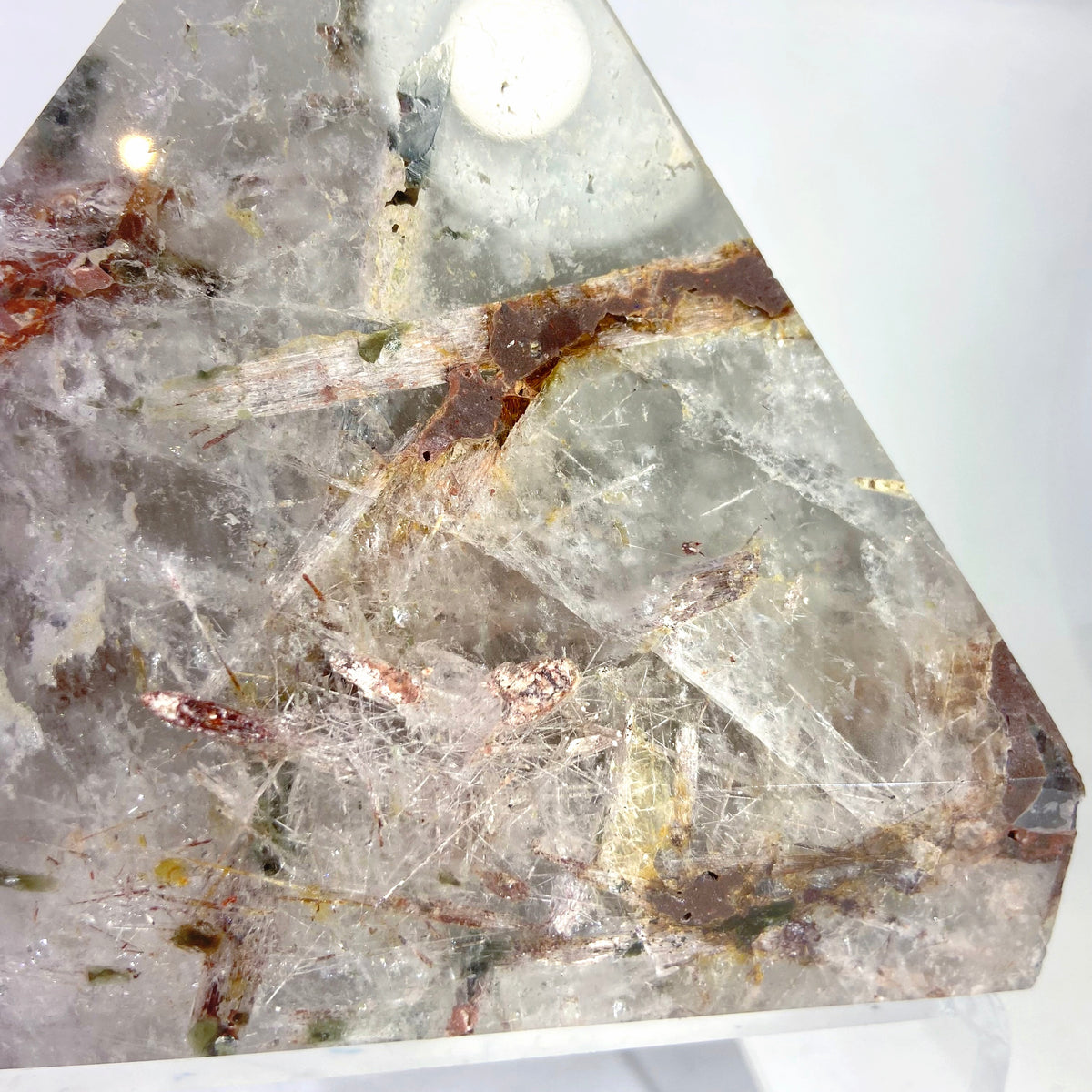 Scenic Quartz Pyramid - Large