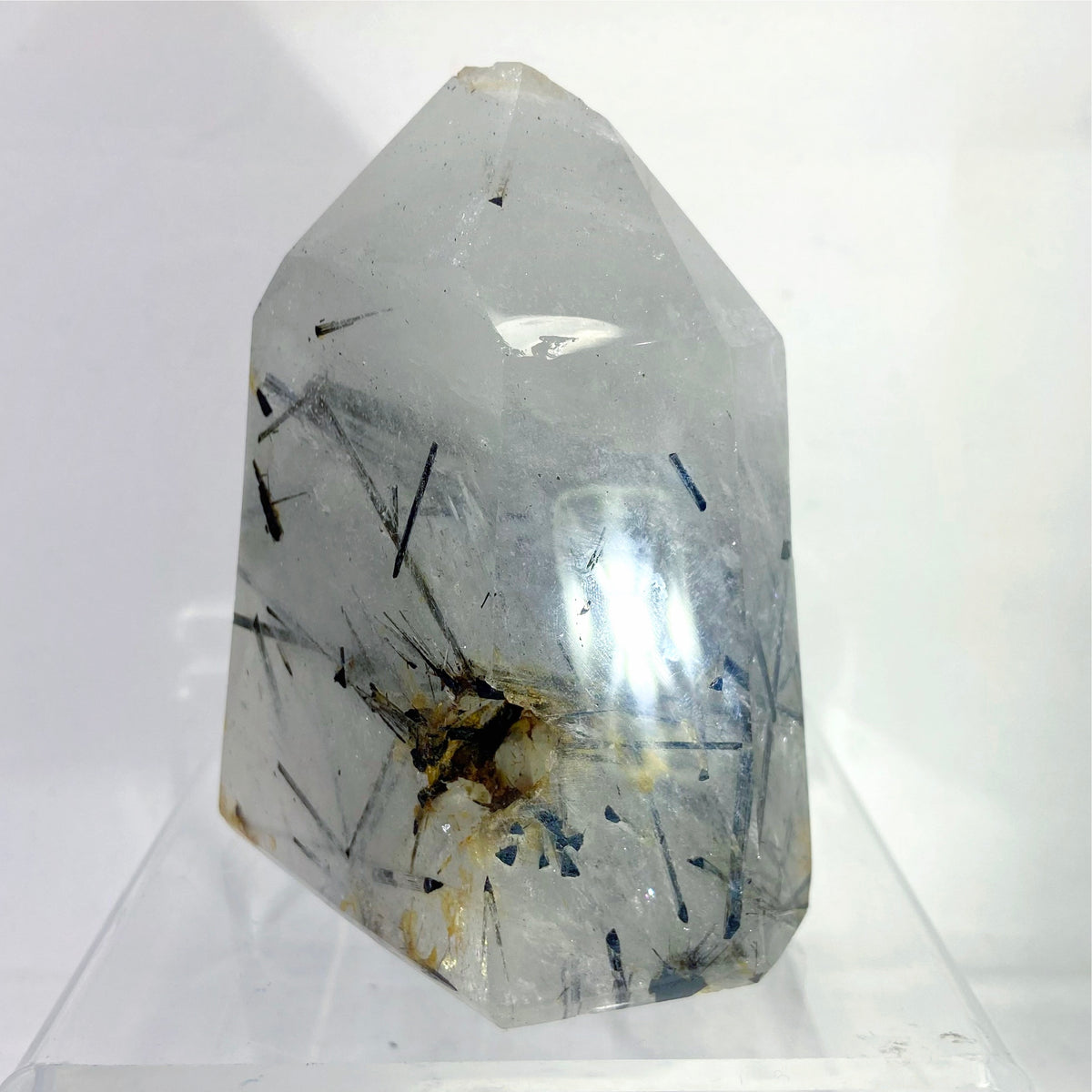 Tourmaline Quartz Point - Large