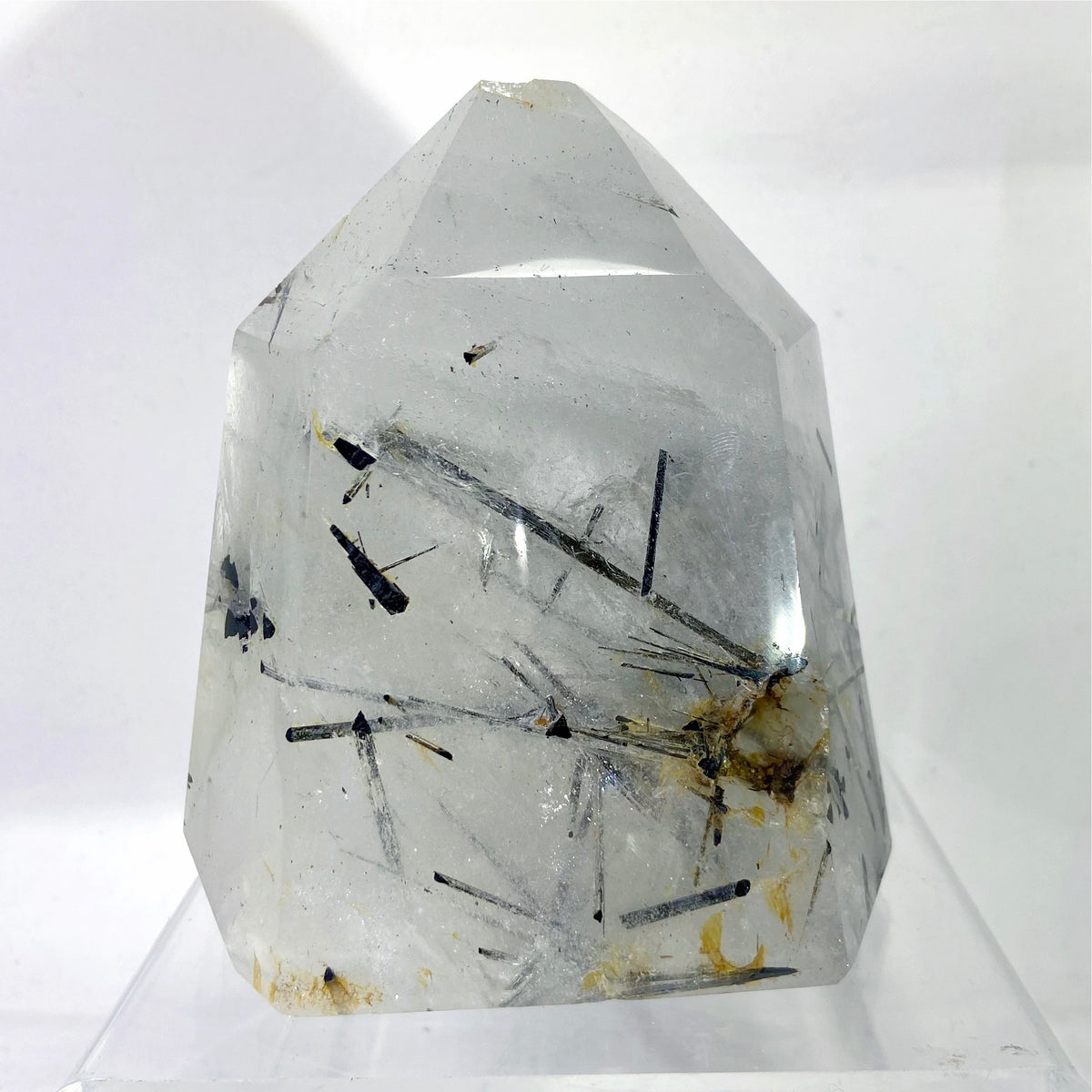 Tourmaline Quartz Point - Large