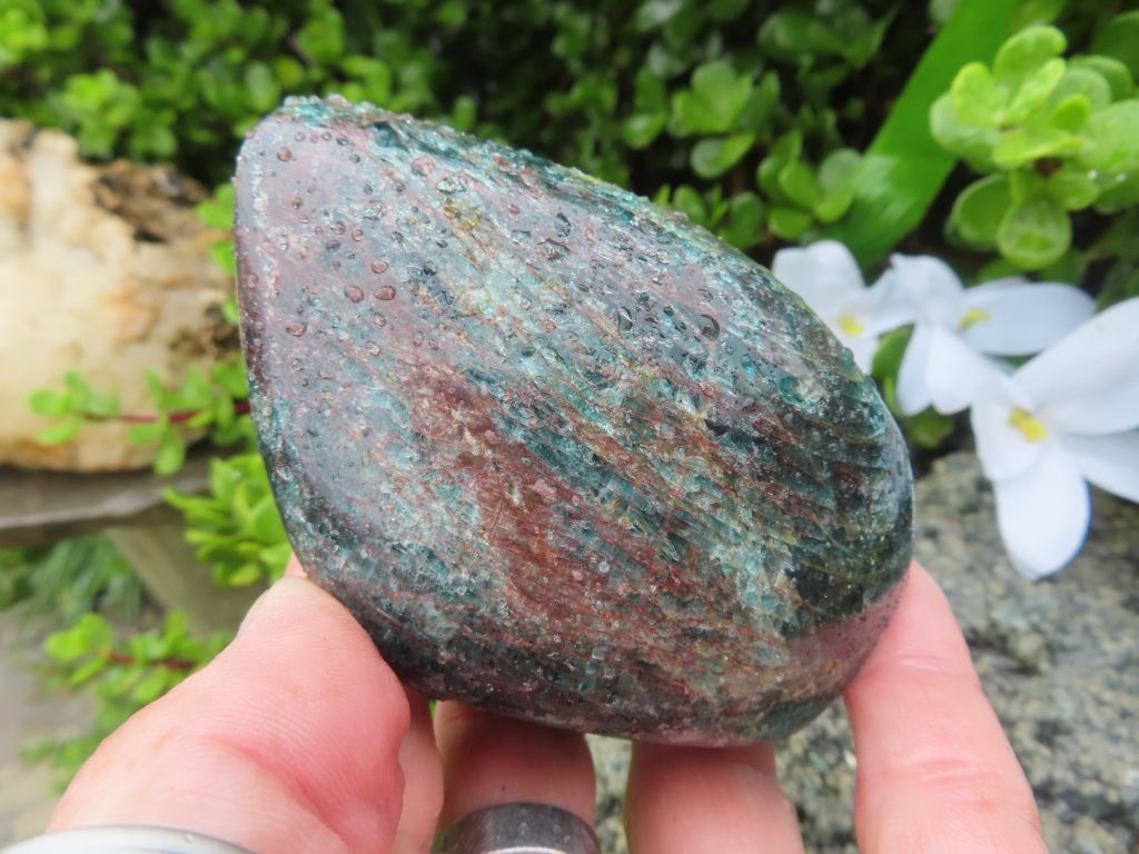 Polished Standing Freeforms x 3 from Madagascar