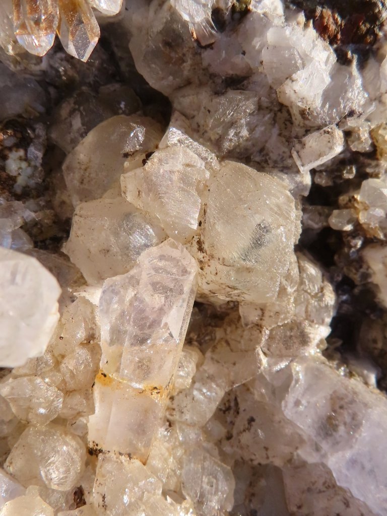 Natural Brandberg Quartz Cluster from Namibia