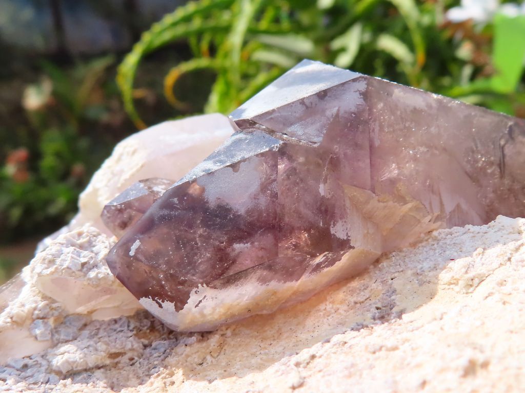 Natural Amethyst Quartz Cluster from Namibia