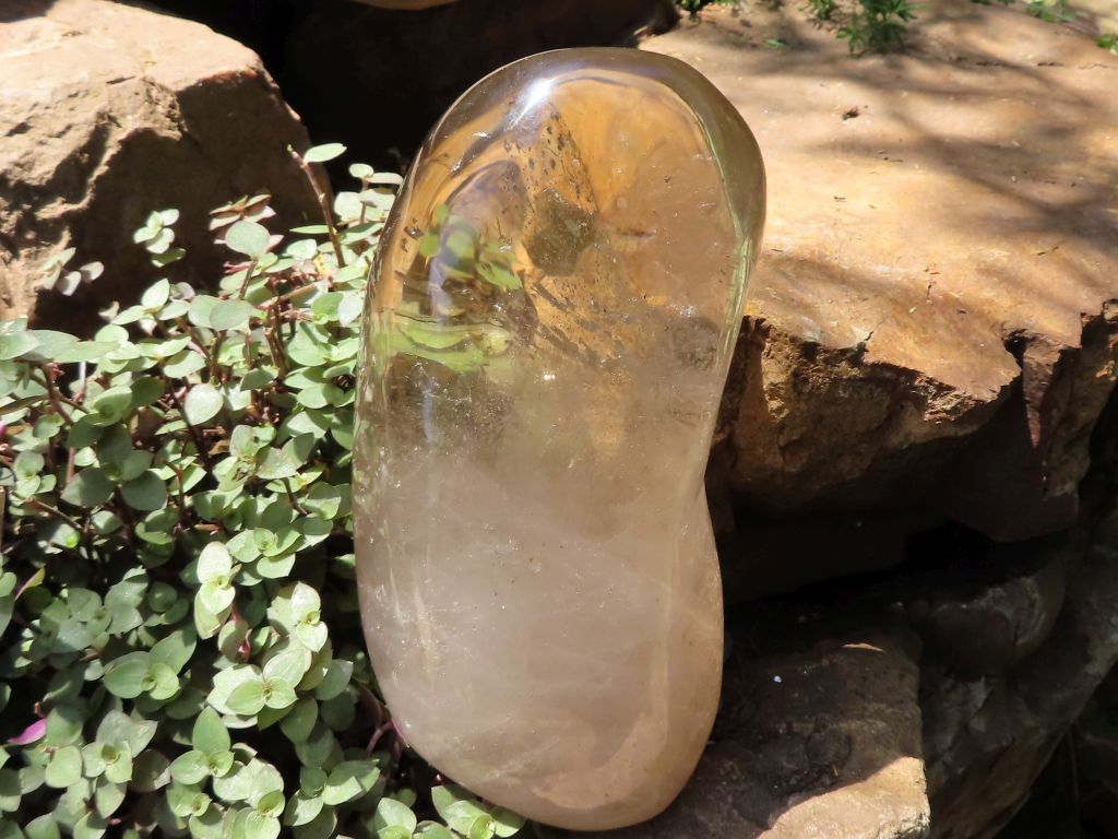 Polished Smoky Quartz Freeform from Madagascar - Extra Large