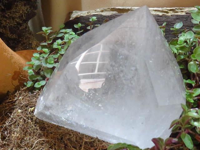Polished Tourmaline Quartz Point x 1 from Madagascar