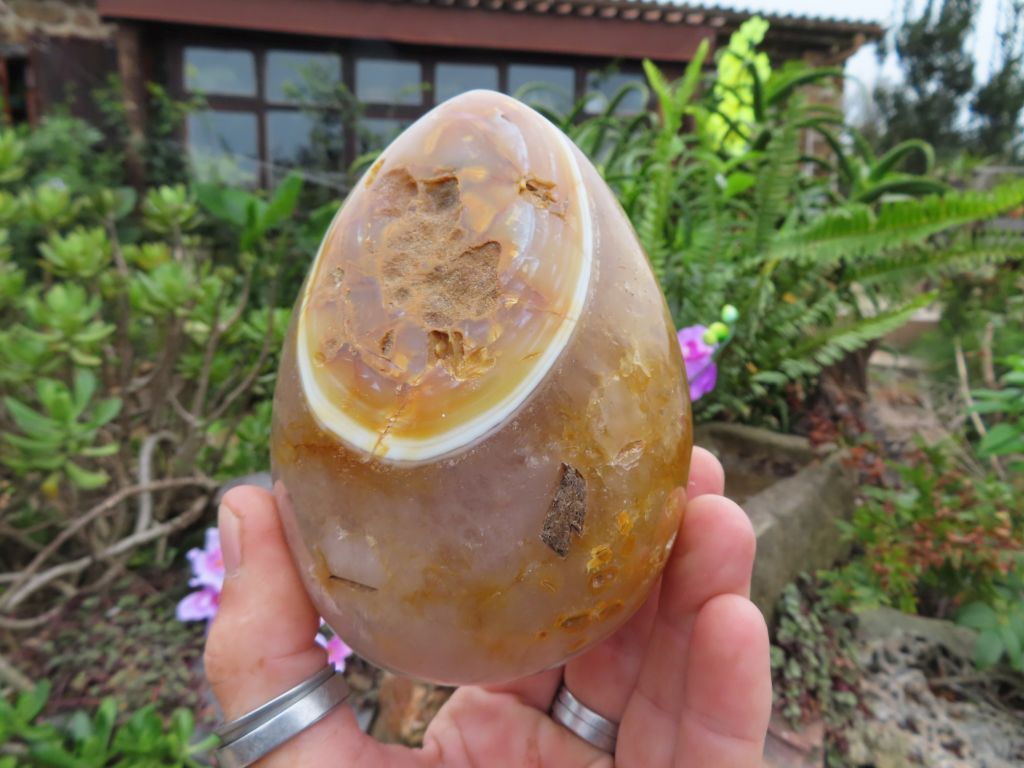 Polished Agate Geode from Madagascar