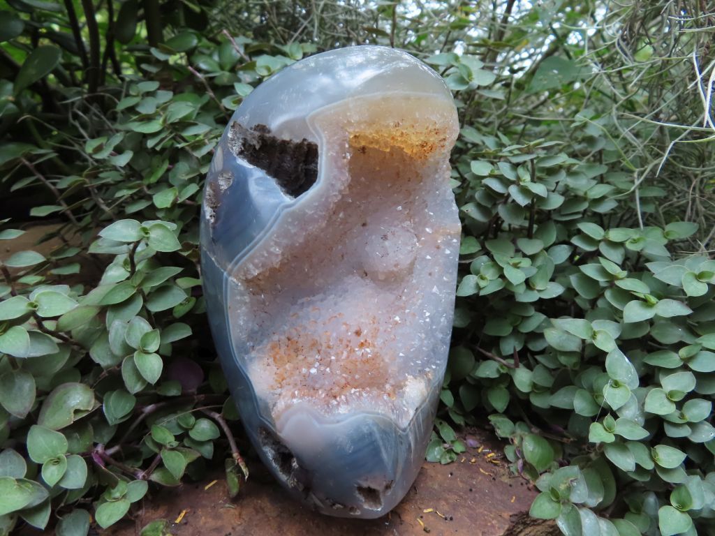 Polished Agate Geode from Madagascar