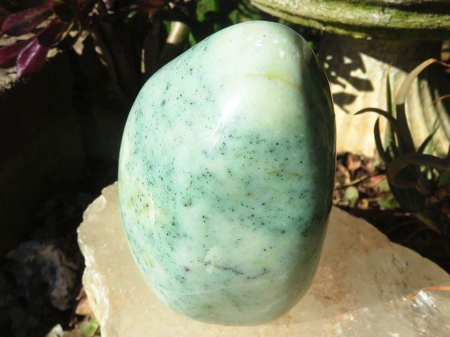 Polished Transvaal Jade Freeform from South Africa - Extra Large