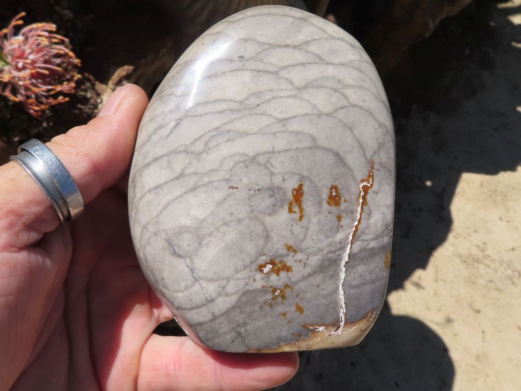 Dragon Scale Polychrome Jasper Freeforms from Madagascar