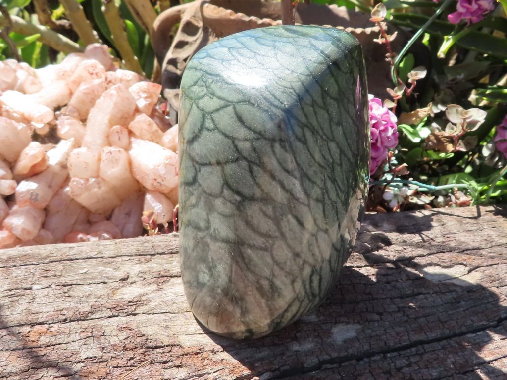 Dragon Scale Polychrome Jasper Freeforms from Madagascar