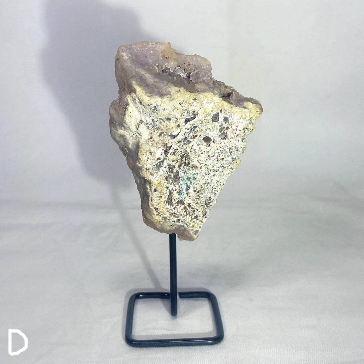 Pink Amethyst with Stand - Small, Medium