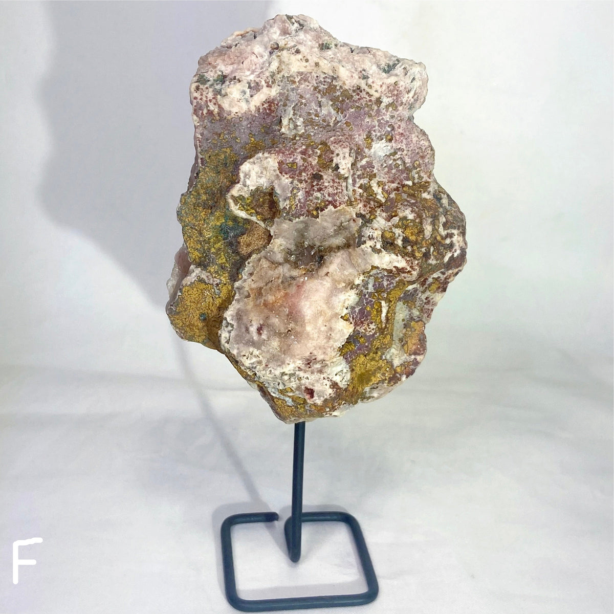 Pink Amethyst with Stand - Small, Medium