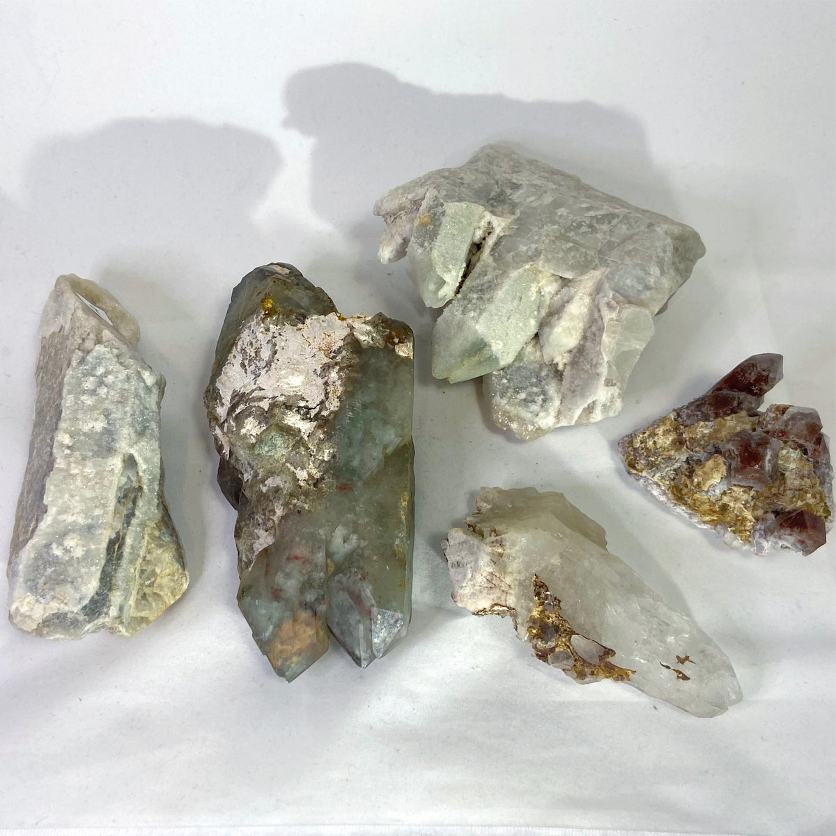 Orange River Quartz Cluster Specimens
