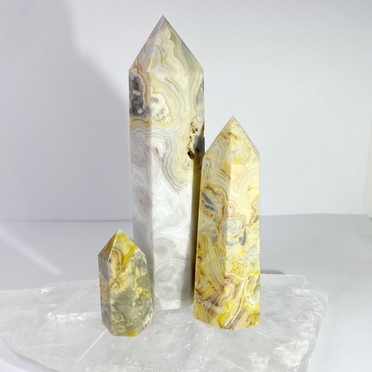 Crazy Lace Agate Points