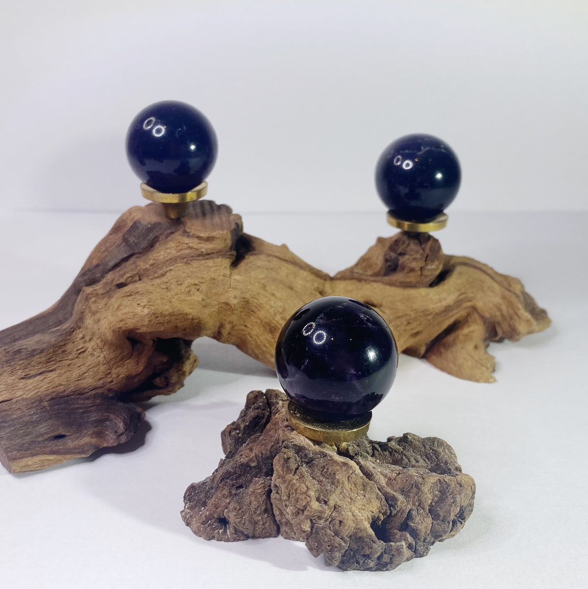 Dark Amethyst Mini Spheres
