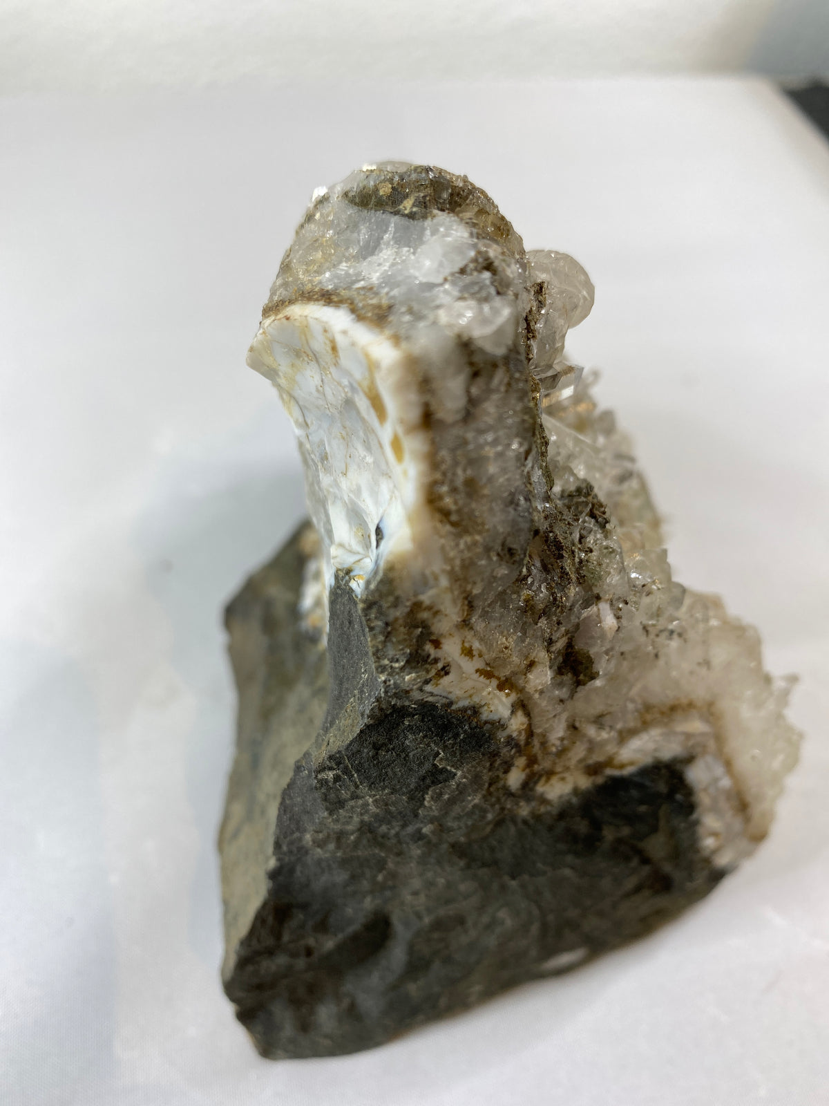 Natural Quartz & Calcite Specimen from Namibia