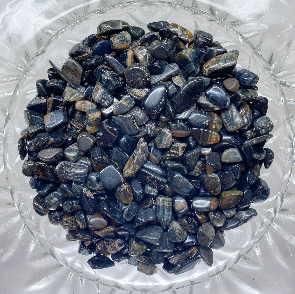 Blue Tigers Eye Chips