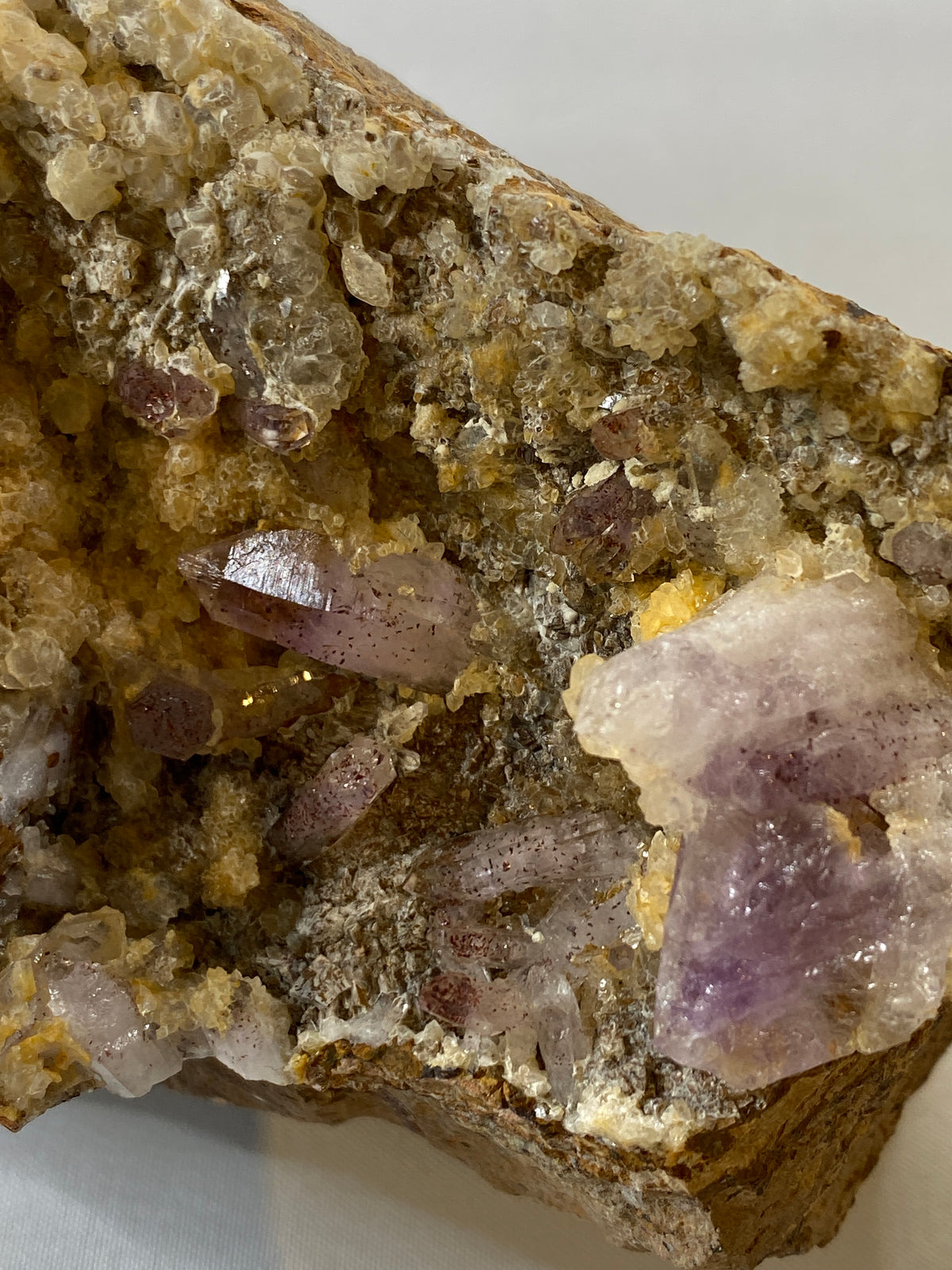 Natural Brandberg Quartz Cluster from Namibia