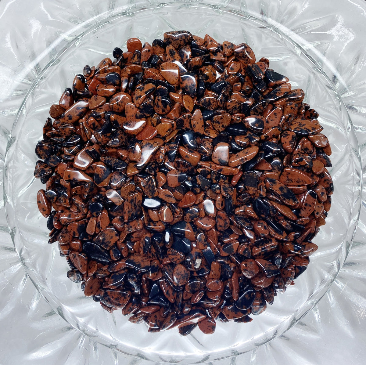 Mahogany Obsidian Chips